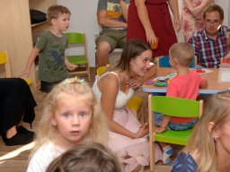 Slavnostní otevření IV. oddělení mateřské školy v Sedlnicích